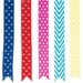 Grosgrain Lint assorti, 7,5 meter (5 stuks)