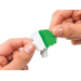 Foam plakfiguren groente/fruit 4-5 cm assorti, 500 stuks