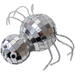 Mozaïek spiegelstickers 1,3 x 1,3 cm, 500 stuks