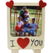 Foamstickers glitter hartjes assorti, 200 stuks