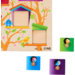 Rolf Puzzels - Knoppenpuzzel Vogelhuisjes