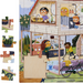 Rolf Connect - Puzzel in en om het huis, 81 stukjes