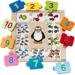 Rolf Puzzels - Reliëf puzzel 10 kleine visjes, 10 stukjes