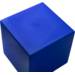 Rolf More - Bouwkubus blauw