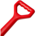 Rolf More - Schep maxi, rood