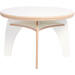 Rolf More - Ronde tafel, wit, hoogte C3 (59 cm)