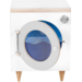 Rolf More - Wasmachine wit met blank gelakte accenten