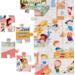 Rolf Puzzels - Vloerpuzzel welkom in de groep, 40 stukken