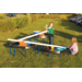 Tuff tray | verstelbaar onderstel blauw