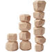Stekkels set van 12 stuks, 6 medium en 6 large