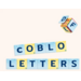 Coblo Toppers Hoofdletters - 60 stuks