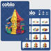 Coblo Bouwkaarten, set van 32 stuks