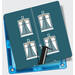 Coblo Toppers Klein Amsterdam, set van 60 stuks