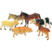 Boerderijdierenset, 6 stuks