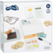 Small Foot - houten speelgoedkassa met scanner, 15 delig