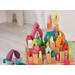 Grimm's - bouwset Lara - mandala - bloem - puzzel - set van 73