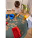 Tuff tray | zeshoek | Groen, 73 cm met frame
