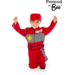 Verkleedkleding ECO Formule 1 Coureur, 4-7 jaar