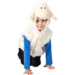 Verkleedkleding schaap, 3-7 jaar