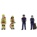Multiculturele samenleving, 32 houten figuren