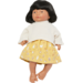 Pop meisje Oriëntaal met haar en kleding, 40 cm, Les Pluminis