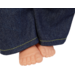 Pop zacht Europees met haar en kleding, 45 cm, Les Pluminis