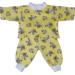 Poppenkleertjes Pyjama dino's, 2 delig 40 cm