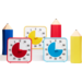 Time Timer® Primary Colour Collection, geel, rood, blauw