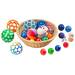 Zintuiglijke mand met ballen