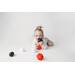 Mom's Care sensorisch speelgoed contrast ballen zwart wit 6 stuks baby