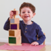 Stapeltoren met glitters