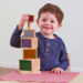 Stapeltoren met glitters