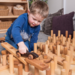 Houten Reuze Stapel en Bouwset