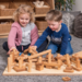 Houten Reuze Stapel en Bouwset