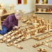 Houten Reuze Stapel en Bouwset