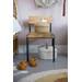 Stoel hip, set van 2, zwart