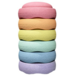 Stapelstein® Original Mini Rainbow Pastel, set van 6 stuks