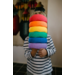 Stapelstein® Original Mini Rainbow Classic, set van 6 stuks
