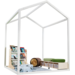 Huisje van balken 6x6 cm, hout 2x2x2 m, dakhoogte 2,5 m