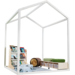 Huisje van balken 6x6 cm, hout 2x2x2 m, dakhoogte 2,5 m
