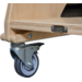 Zitbank Flex 180 cm HPL toplaag ahorn
