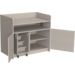 Aankleedtafel Standard 120 ahorn trap links
