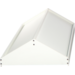 Bed Standard DUO slaper wit incl. puntdak