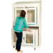 Evacuatiebed Standard wit, compleet