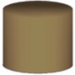 Poefje Robbie 26 cm hoog,  Ø 30cm, stof 7x 32M1709 classic java