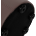 Poefje Robbie 26 cm hoog Ø 30 cm, stof 7x 32M2793 classic lever (bruin)