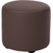 Poefje Robbie 26 cm hoog Ø 30 cm, stof 7x 32M2793 classic lever (bruin)