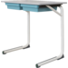 Tafel Gripz, blad met pp-rand 70 x 50 cm, met 2 kunststof laden