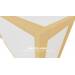 Kast 307 serie wit met 4 kwart legplanken