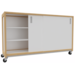 Kast 380-serie wit, 4 legplanken en deuren